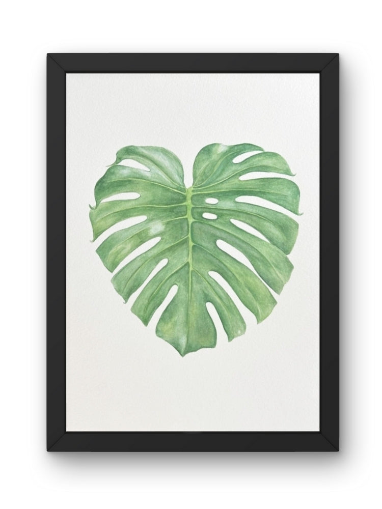 New! Monstera Leaf (Print)