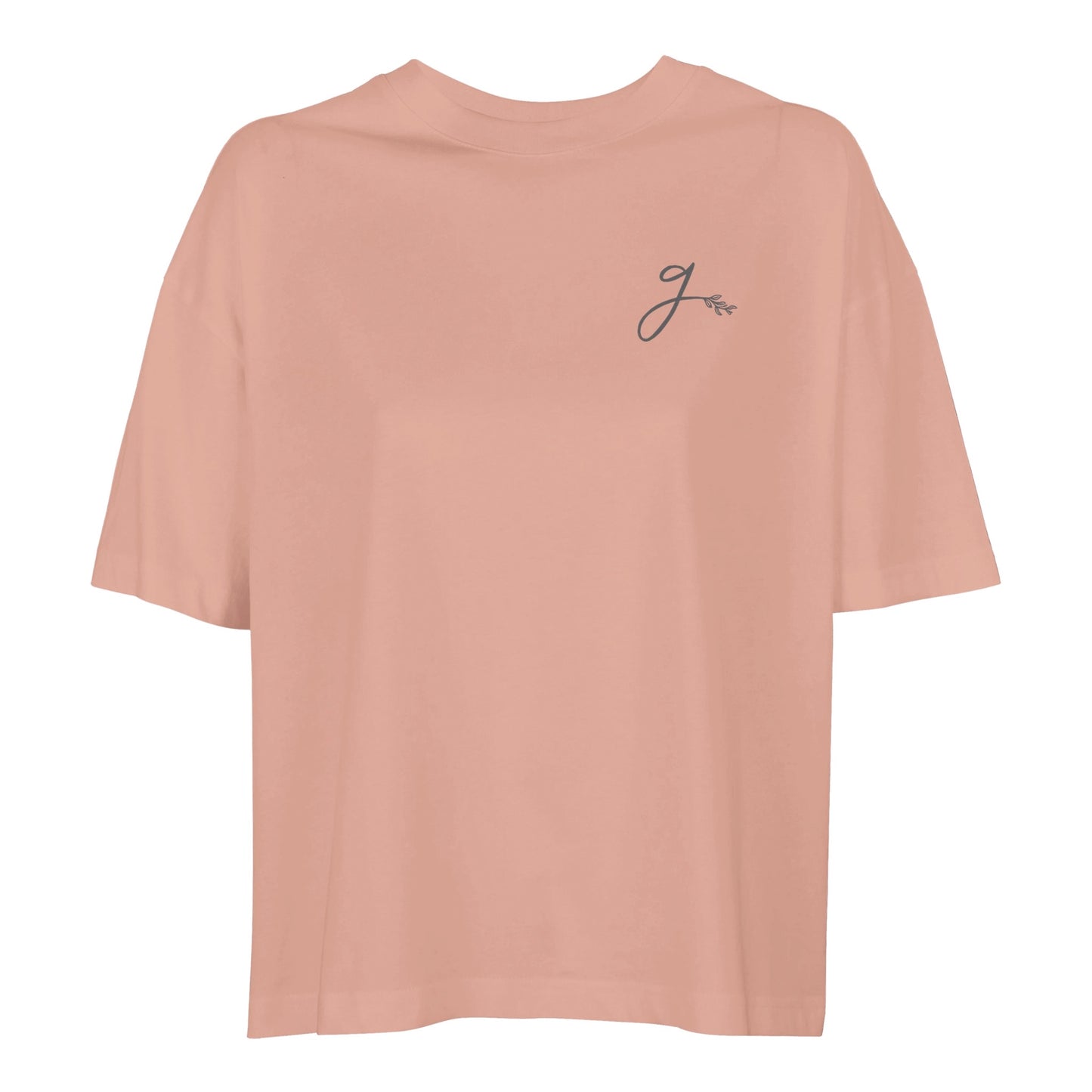Glimpses of Beauty Floral – Women's Heavyweight Cropped T-Shirt | Comfort Colors 3023CL
