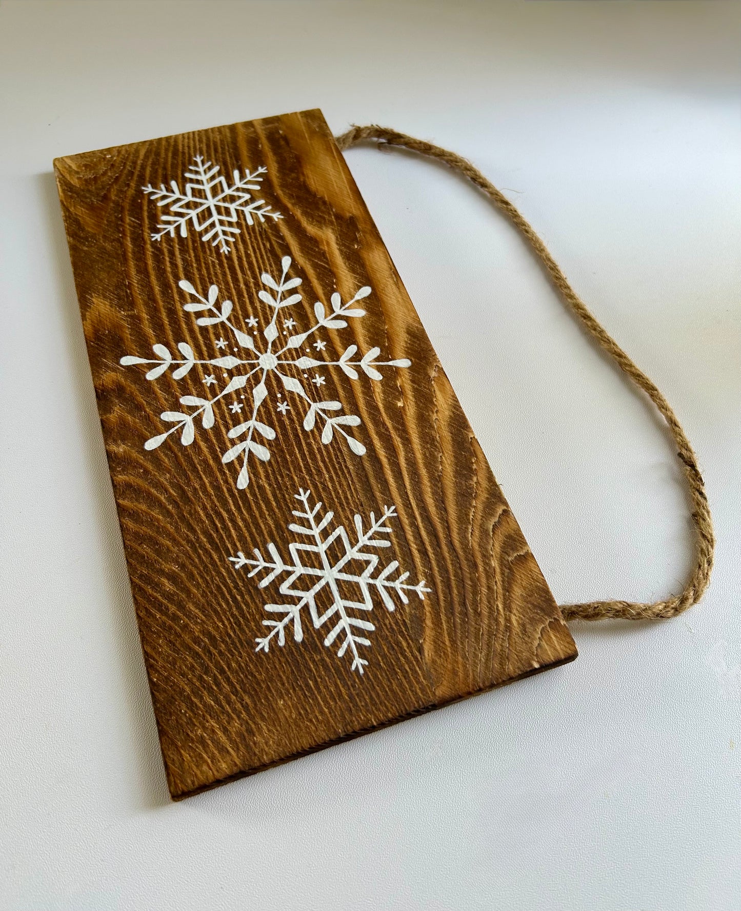 Snowflake Hanging Board